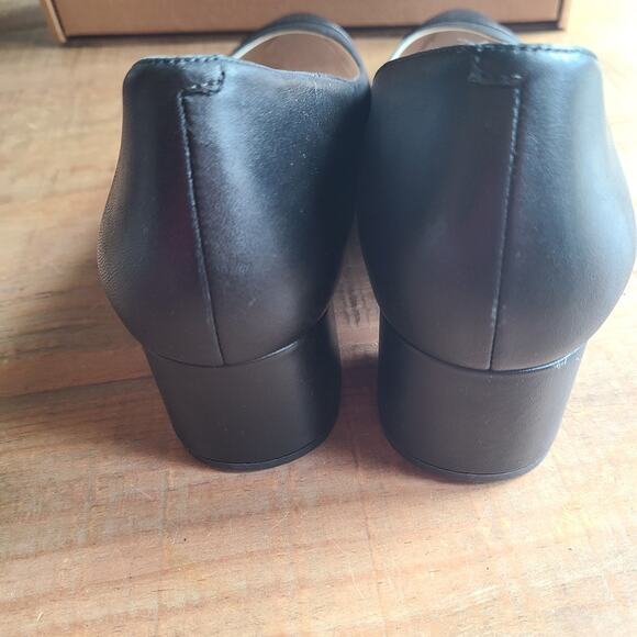 Women’s Cole Haan Go-To Block Heel Pumps Black Size 11B Waterproof NWOB - Picture 4 of 5